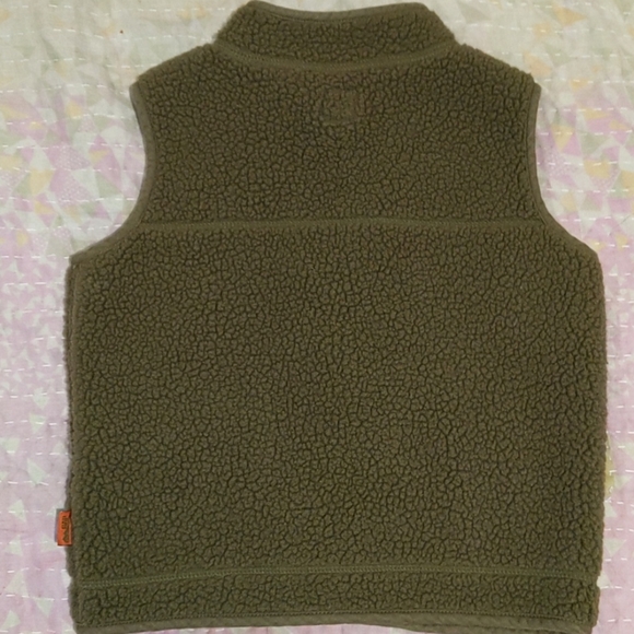 Olive green fleece best. Baby Gap - Picture 2 of 4